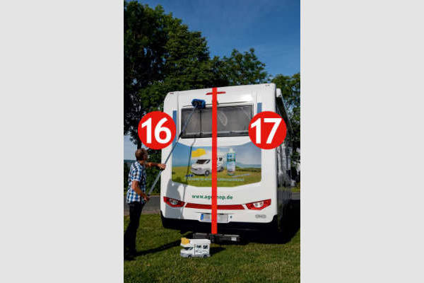 AGO Kraft Camping - Anwendung beim Wohnmobil 8 Meter